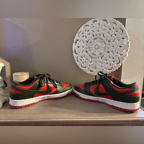 Nike Dunk Low Mystic Red/ Cargo Khaki - Picture 9 of 9